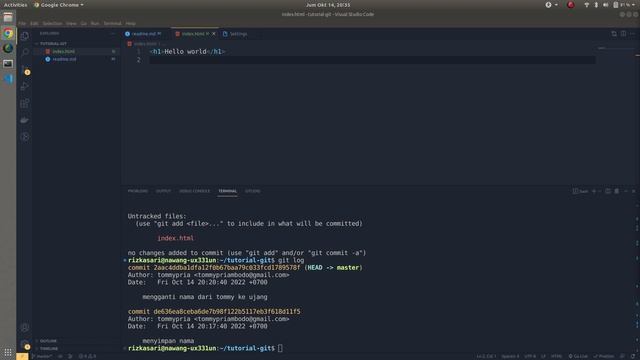 Tutorial Git - Live Mentoring