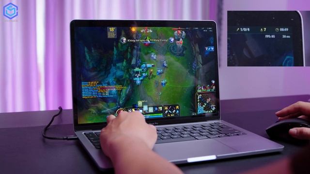 Test LMHT trên Macbook Pro M1: Mượt, mát, FPS cao nhất hơn 100