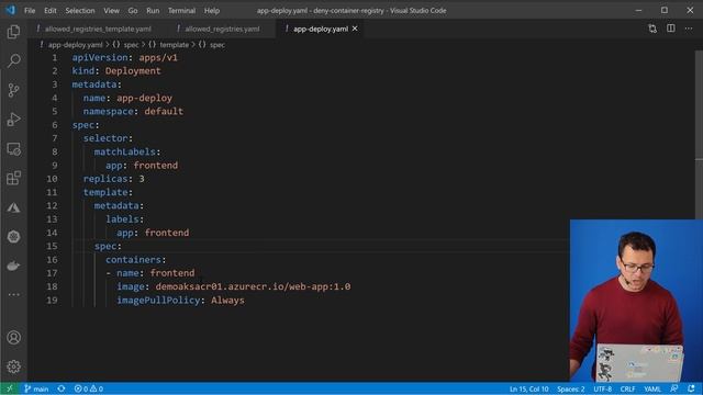 Whitelist Container Registries