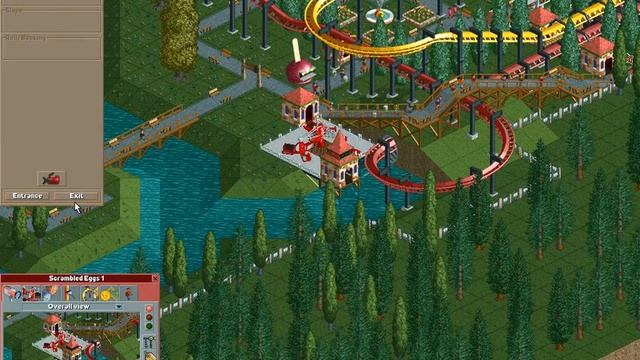 Rollercoaster Tycoon Corkscrew Follies #162 (Swamp Cove: Interpreting the swamp)