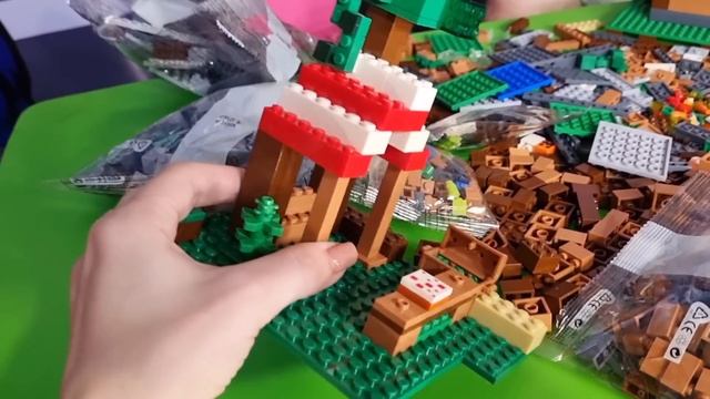 Wow! Велика збірка Mайнкрафт Деревня My World 10531