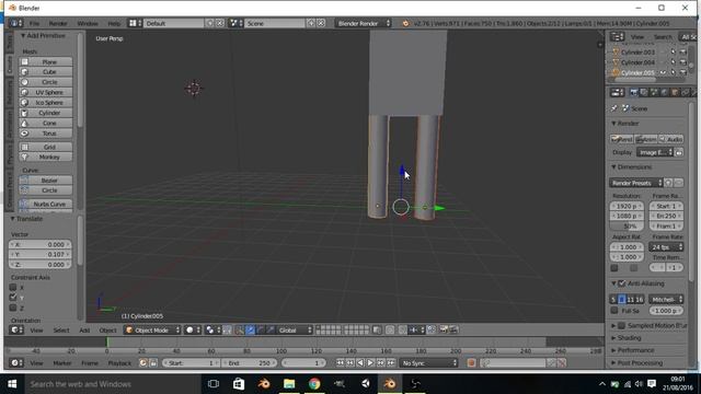Git Gud Quick at Blender Ep.  2- Modelling a simple man (or woman)!!!