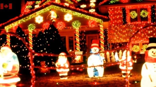 Жизнь в Канаде  - Рождество и Новый год в Канаде  Рождественские огни в Канаде  Christmas Lights 