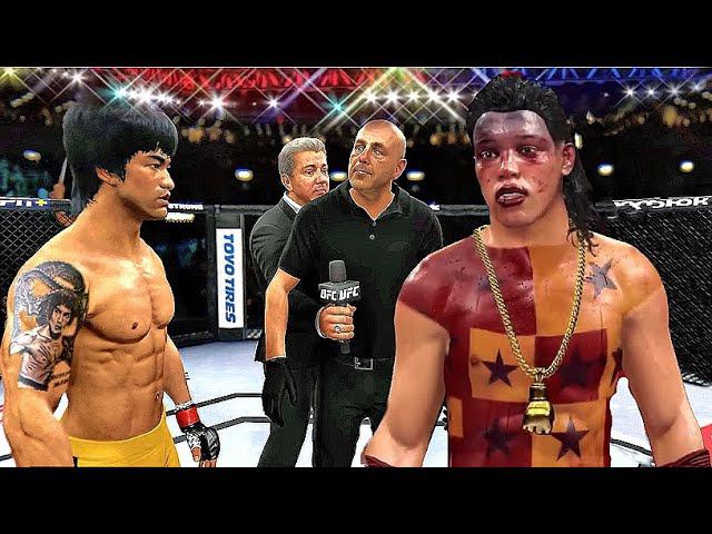 UFC 4 | Bruce Lee vs. Katy Perry - EA sports UFC 4 - CPU vs CPU