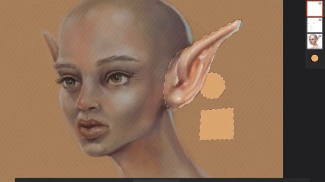 Infinite Painter quick tip / Lasso selection and shape detection
