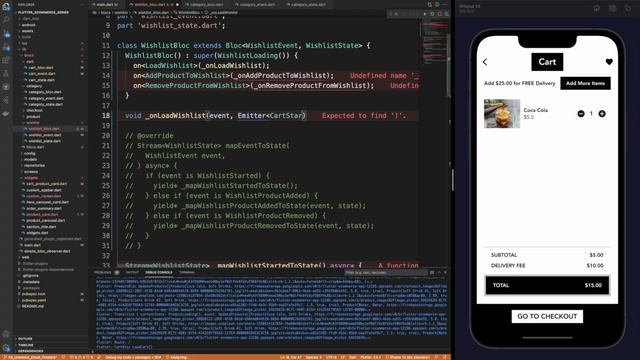 Flutter eCommerce App - BloC Pattern Refactor - flutter_bloc Upgrade from 7.3.0 to 8.0.0