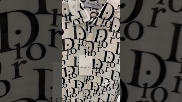 Обзор рубашка Dior