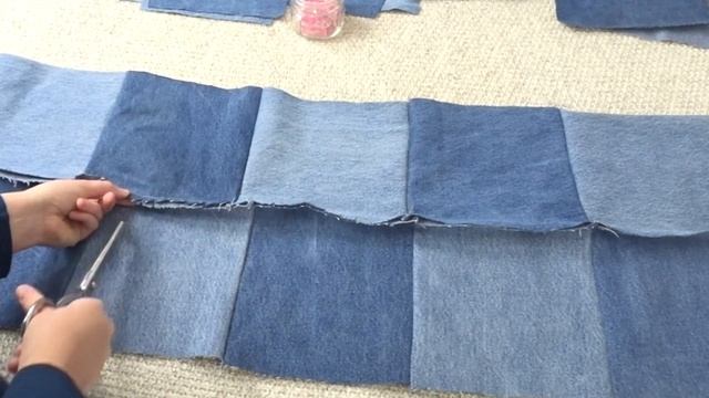 DIY Denim Quilt | Beginner Friendly & Comforting