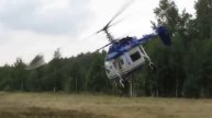 Демонстрация возможностей многоцелевого вертолета Ка 226