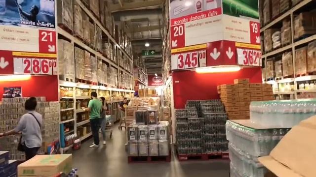 Супермаркет Makro в Паттайе