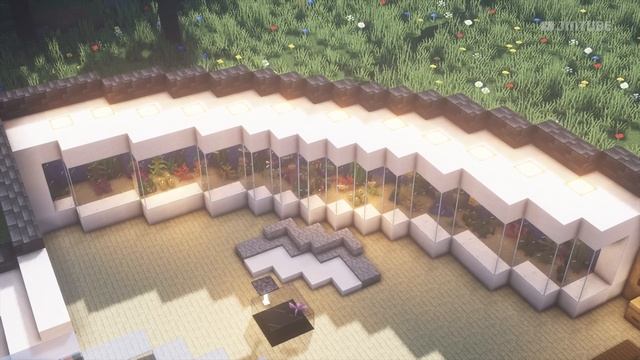 Minecraft Tutorial | Modern House | Gracium - Modern City #25