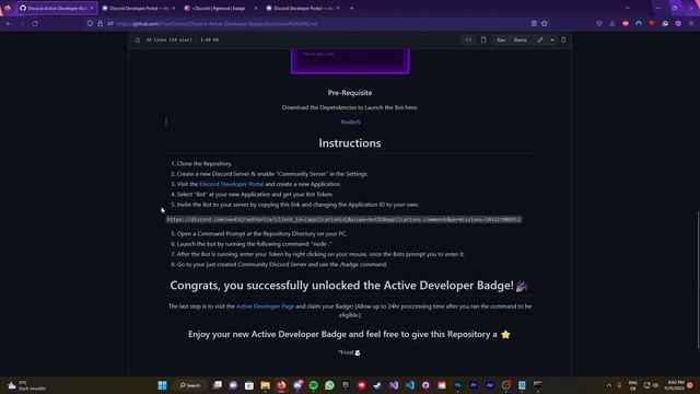 How to get Discord Active Developer Badge! ?