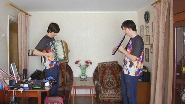 Мелодика+баян. Кавер на песню гр. Белый день - 