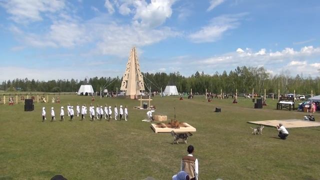 Благословение алгысчита в Таттинском улусе. Ысыах-2018
