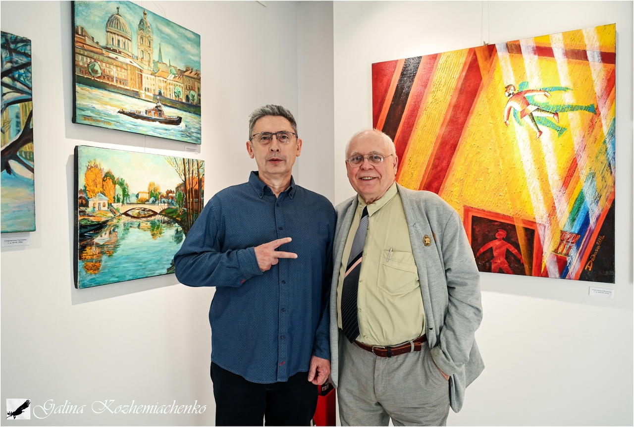 Алексей Дадашев 2-го мая в свой День Рождения Открытие Выставки картин художника в Галерее Док Арт.