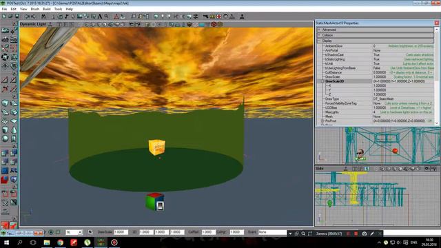 Postal 2 Level Editor #6. Изменение текстур неба