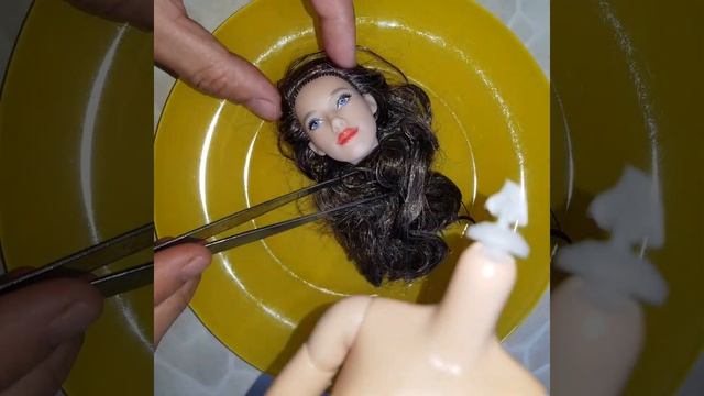 Уменьшение головы Ванессы ванесса уменьшениеголовыкуклы барби куклы vanessa thelittlemermaid