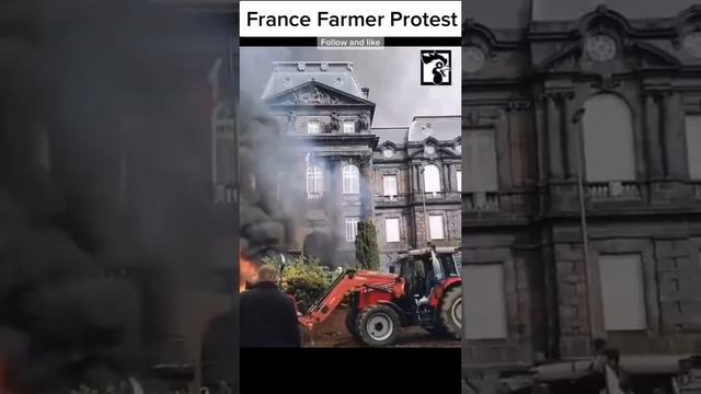 Беспорядки во Франции.