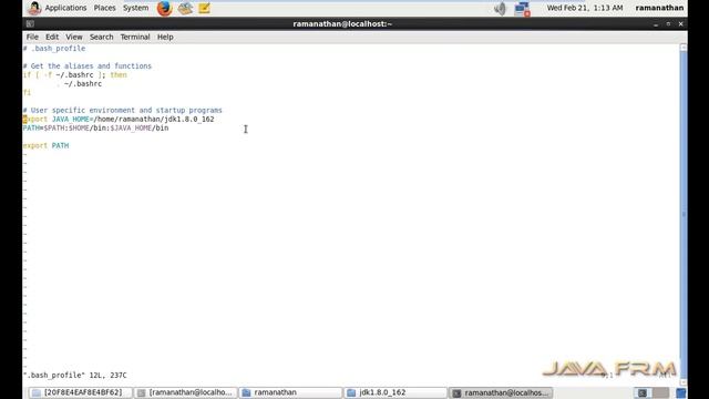 Java 8 (Oracle JDK 1.8) Zip Installation in Oracle Linux 6.9