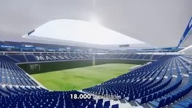 Новый футбольный стадион в Марбелье