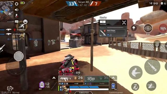Apex Legends Mobile - TDM Random Respawn - Skull Town Map