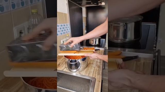 How to cut carrot easily 🥕