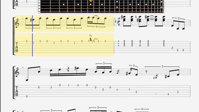 B B  King   Worried Life Blues GUITAR 1 TABLATURE