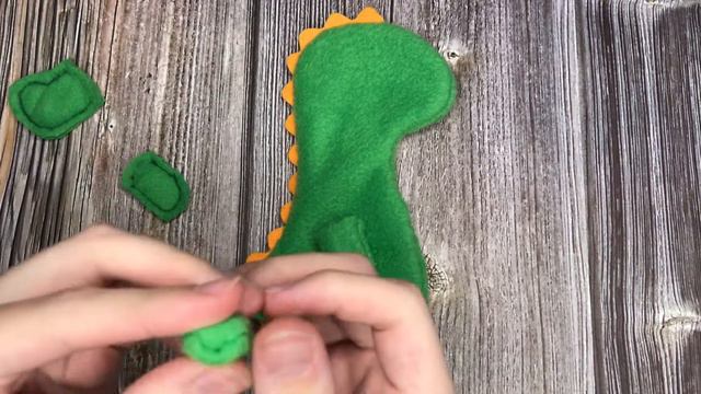 Мастер класс как сшить игрушку Динозавра / Дракона