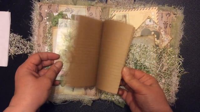 Ботанический фотоальбом, сделанный моей ученицей на индивидуальном мастер-классе ;)