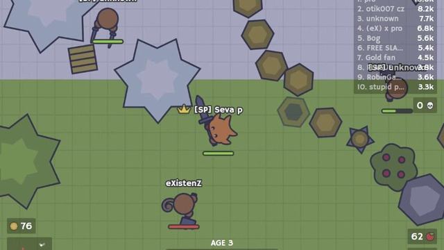 Как начинать игру Moo Moo.io
