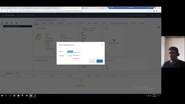 How to create a Datacenter in vCenter 8? | Use Cases