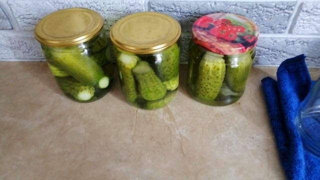 Как я делаю огурчики и помидорчики на зиму/Маринованные помидоры/Маринованные огурцы/Рецепт