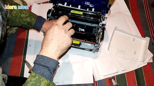 Как разобрать лазерный принтер своими руками