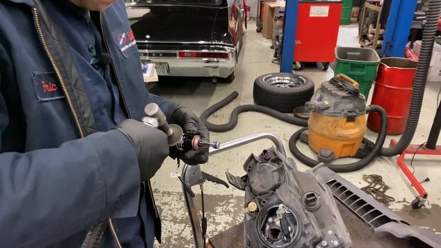 LED headlight installation on daughters first car, 2008 Saturn Vue, Lighting up the road