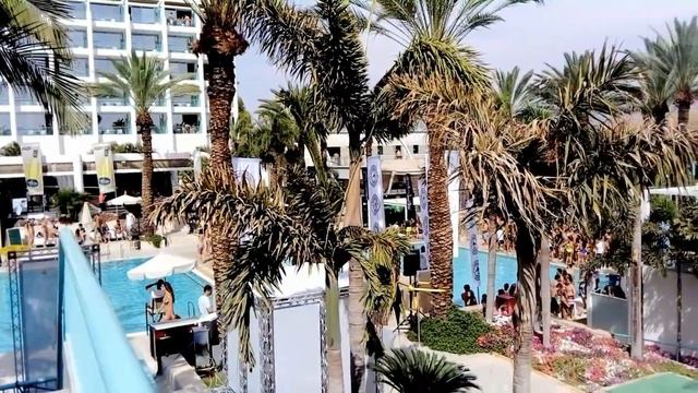 Party in Yam Suf Eilat. Israel.