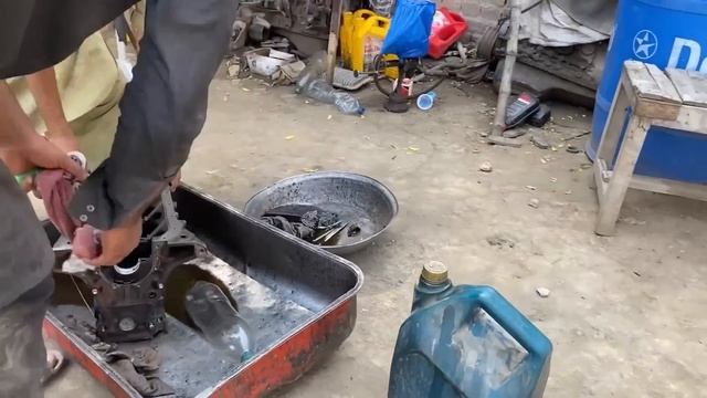 Petrol Engine of Toyota Corrola XE Restoration ||How to repair 16 VaL 5A EFI Engine rebuild asembly