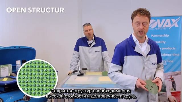 Kovax – Шлифование шпатлевки и удаление старого покрытия абразивами Maxcut