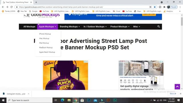 Download free flyer mockup websites  | Flyer design in Photoshop | Photoshop Tutorial in Urdu |