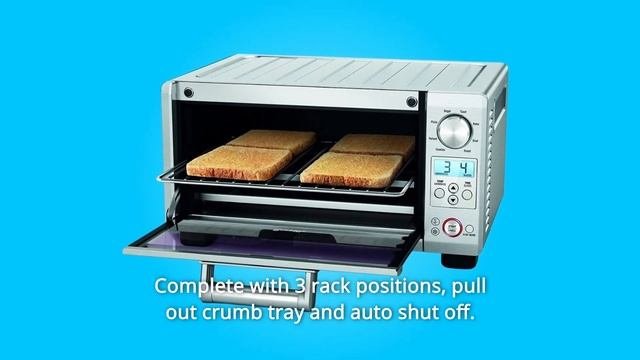 Breville BOV450XL Mini Smart Oven, Countertop Toaster Oven Review