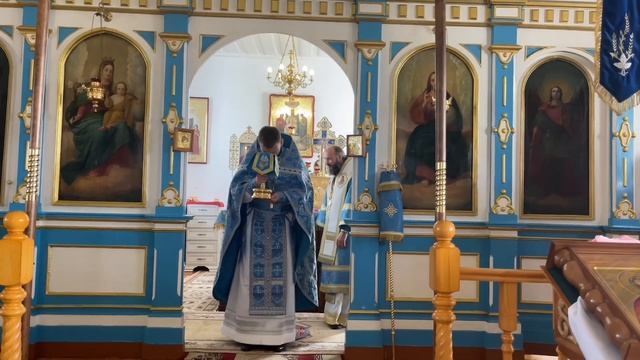 ЕПИСКОП ЕВСЕВИЙ СОВЕРШИЛ ЛИТУРГИЮ В ХРАМЕ ПОКРОВА ПРЕСВЯТОЙ БОГОРОДИЦЫ Г. КЛЕЦКА (+ПРОПОВЕДЬ)