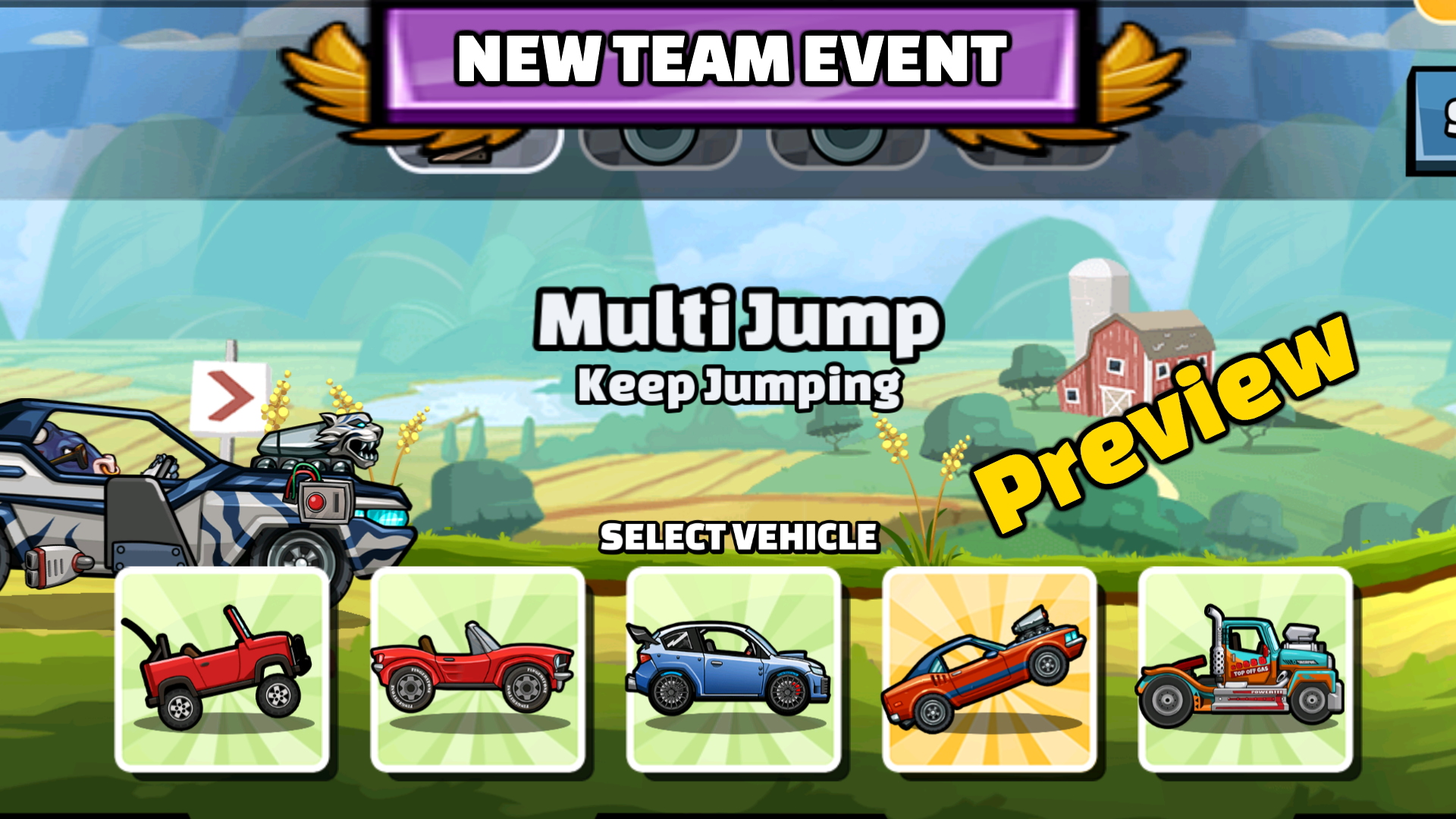 Hill Climb Racing 2 - New Team Event Bill The Plumber