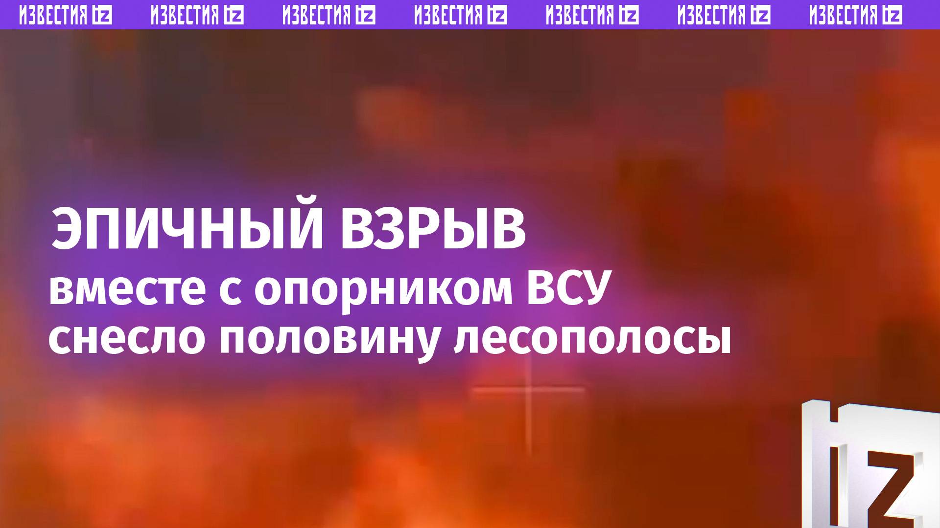 Рвануло так, что разнесло половину лесополосы вместе с опорником ВСУ