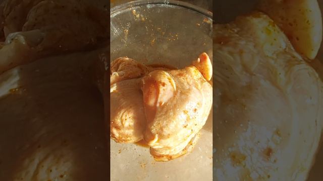 Жареные куриные бедра в соево-медовом маринаде. Вкусно-Просто!!@