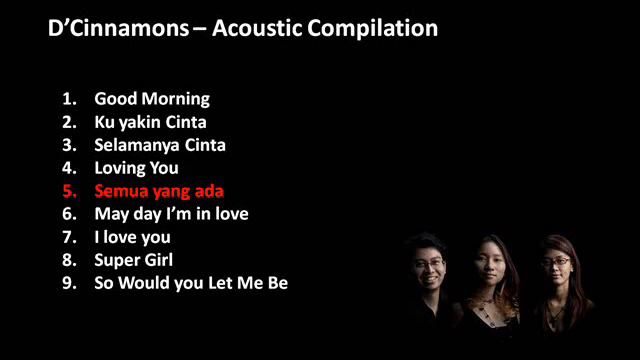 D'Cinnamons - Acoustic Compilation