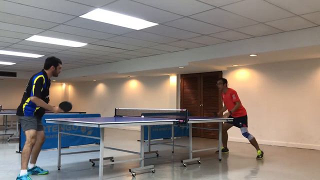 2019 Racketlon Thailand Open: Chun vs Leigh (Table Tennis)
