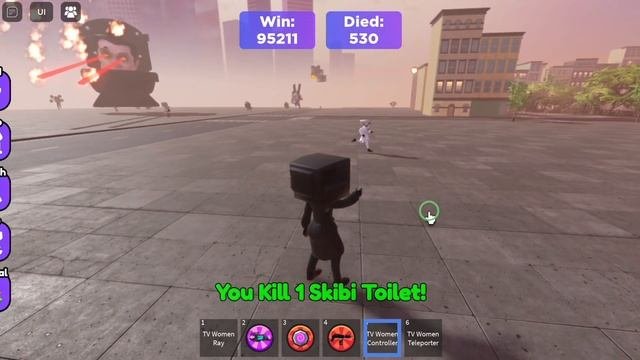 Roblox Skibid Toilet Attack EP49 New Update! The New TV Women Morph roblox skibiditoilet