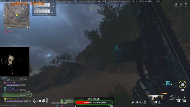 ИГРОВОЙ СТРИМ.WARZONE,PUBG,WAR THUNDER.НЕ ВРЕМЯ УМИРАТЬ БРАТИШКА