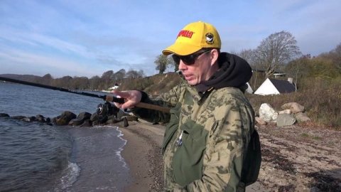 Havørredfiskeri - Kasteteknik med bombarda og rejer