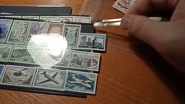 Марки франции 60х годов.Филателия марки хобби stamp philately hobby