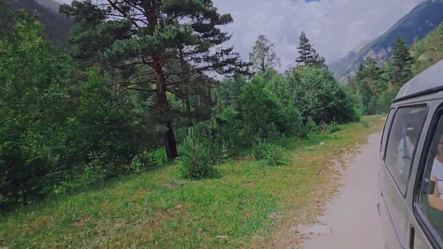 дорога в Альплагерь Узункол, 6.07.24 #узункол #mountains ##travelvlog #покажироссию #покажикавказ